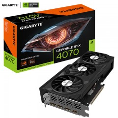 技嘉（GIGABYTE） GeForce RTX 4070显卡 WINDFORCE OC 12G显卡