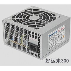 航嘉额定300W/700W峰值台式机GS400/500/600/700/800静音电源 好运来300工包 额定200W