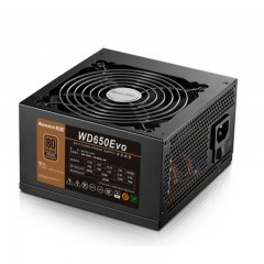 航嘉（Huntkey）WD650 EVO额定650W 游戏电脑主机电源80PLUS铜牌