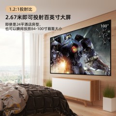 窝窝头H10高清便携投影仪高亮兼容1080P无线wifi智能系统