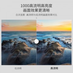 窝窝头H10高清便携投影仪高亮兼容1080P无线wifi智能系统