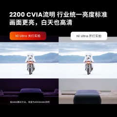 坚果（JMGO）N1 Ultra 4K超高清白天三色激光云台投影 投影仪
