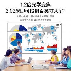 爱普生（EPSON）CB-X51 投影仪 投影机