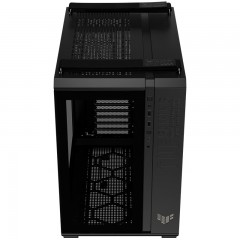 华硕（ASUS）TUF GAMING GT502 弹药库机箱 双仓设计/免工具拆卸/黑色海景房/创新散热/GPU支架