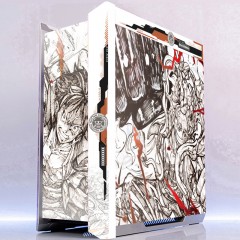 华硕（ASUS） ROG机箱电脑灯板太阳神601散热水冷台式机吹雪原神猫羽雫等二次元动漫白色主题定制 选图定制(留言客服)