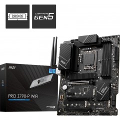 微星（MSI）PRO Z790-P WIFI DDR5电脑主板 支持CPU 14700K/14700KF/13700K (Intel Z790/LGA 1700)