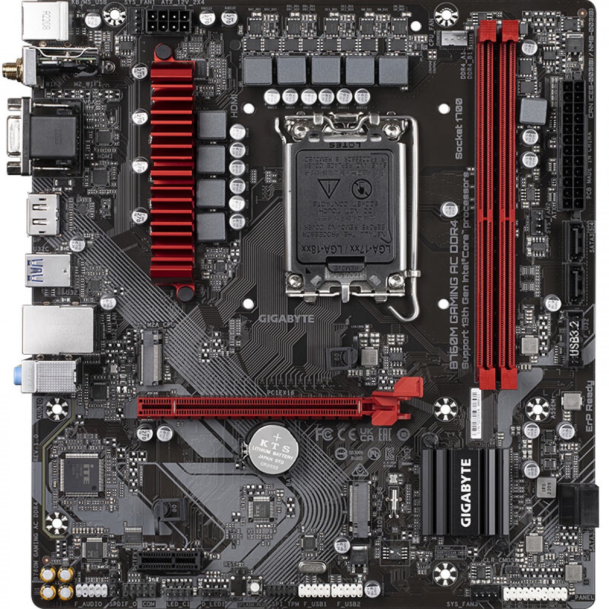 技嘉B760MGAMINGACWIFI D4